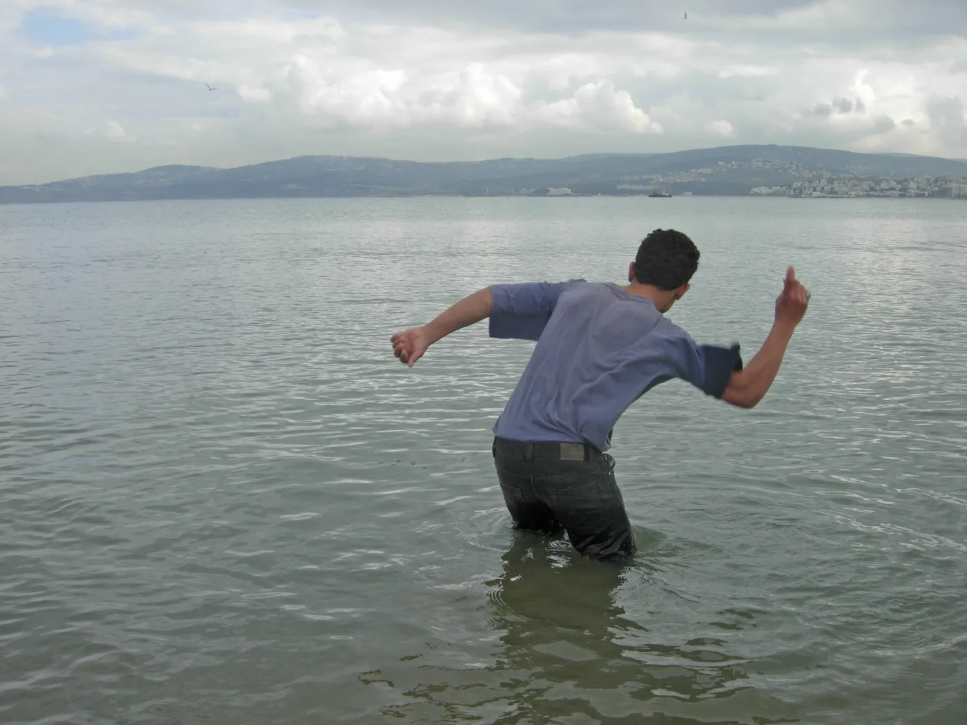 Children’s Game #2 – Ricochets, Tangier, Morocco 2007 in collaboration with Rafael Ortega