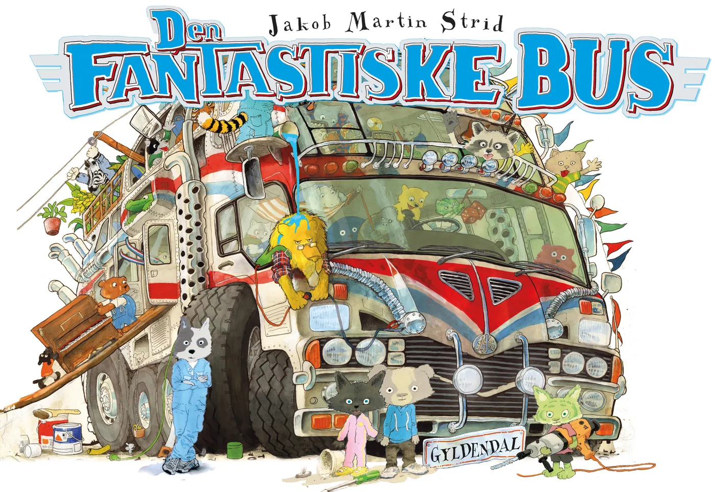 Børneudstilling: Den Fantastiske Bus af Jakob Martin Strid